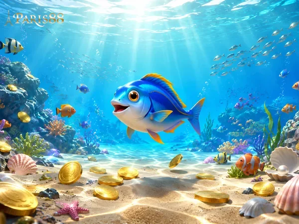 Tampilan permainan Star Fishing 2